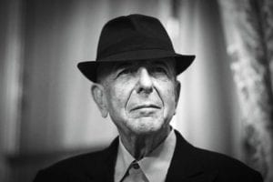 Canadian singer and poet Leonard Cohen is pictured on January 16, 2012 in Paris. Leonard Cohen's new album "Old Ideas" will be released in France on January 30. AFP PHOTO / JOEL SAGET (Photo credit should read JOEL SAGET/AFP/Getty Images)